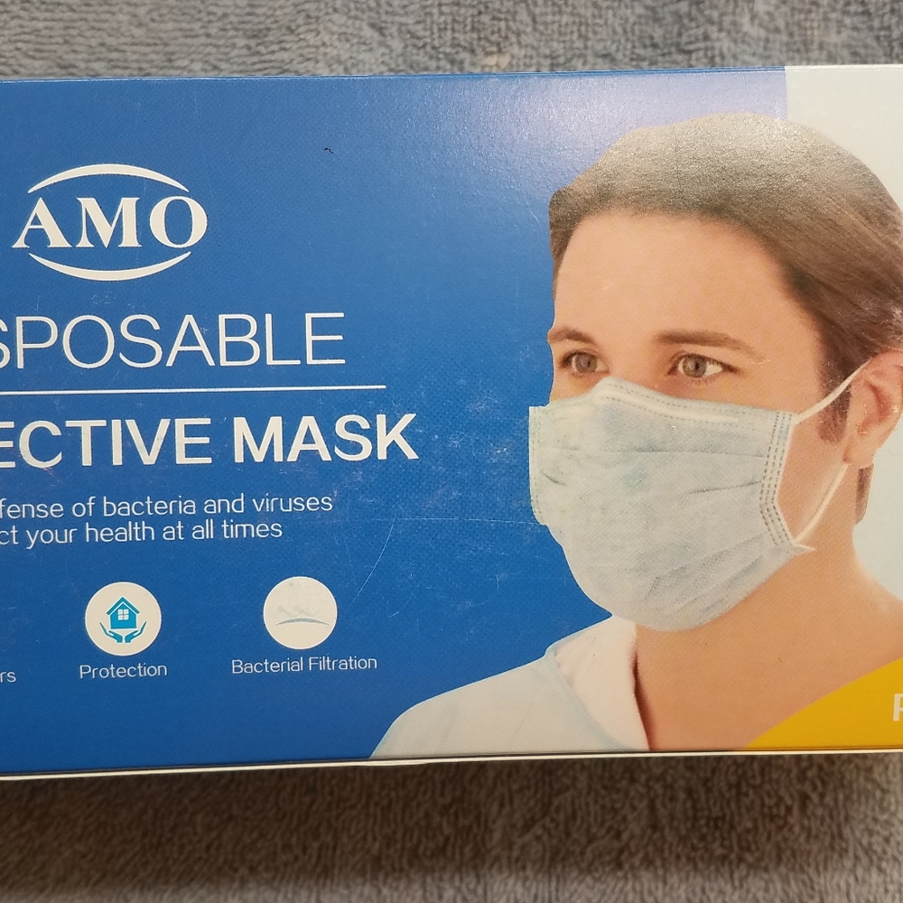 AMO 3 PLY 50 Pc Disposable Mask level 3 - Picture 7 of 8